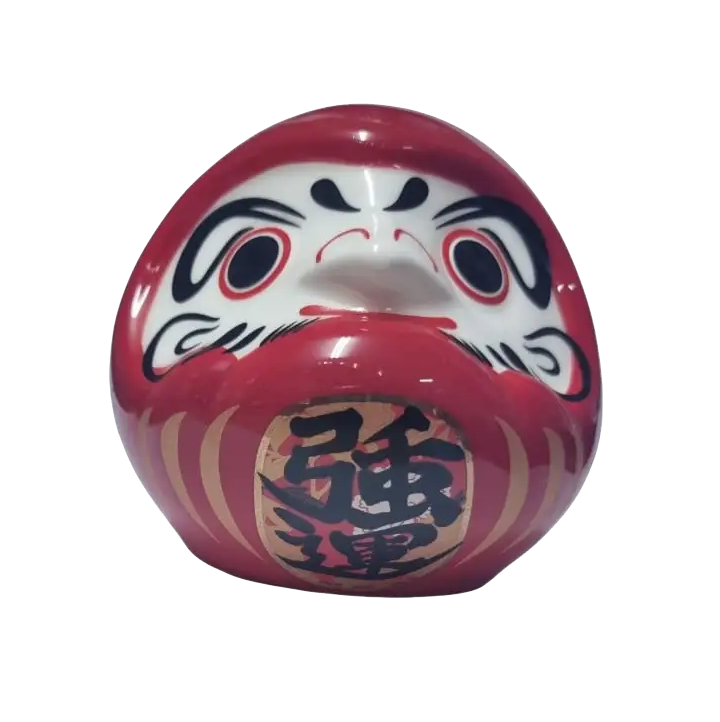 3" Japanese Mini Daruma 达摩陶瓷 (存钱罐)