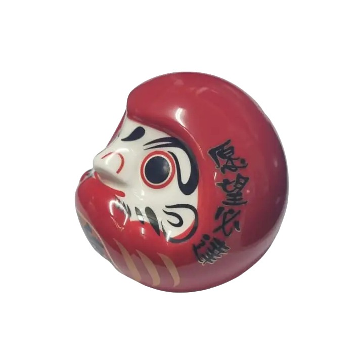 3" Japanese Mini Daruma 达摩陶瓷 (存钱罐)