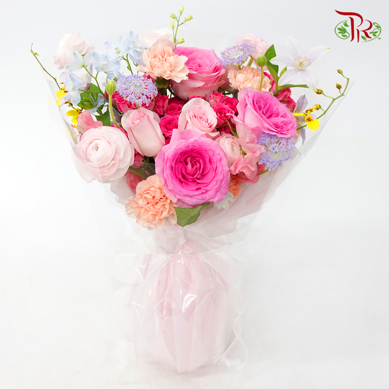Bubbly Bunch Hand Bouquet (M size)