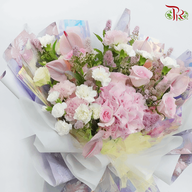 Barbie Premium Bouquet In Pastel Colour