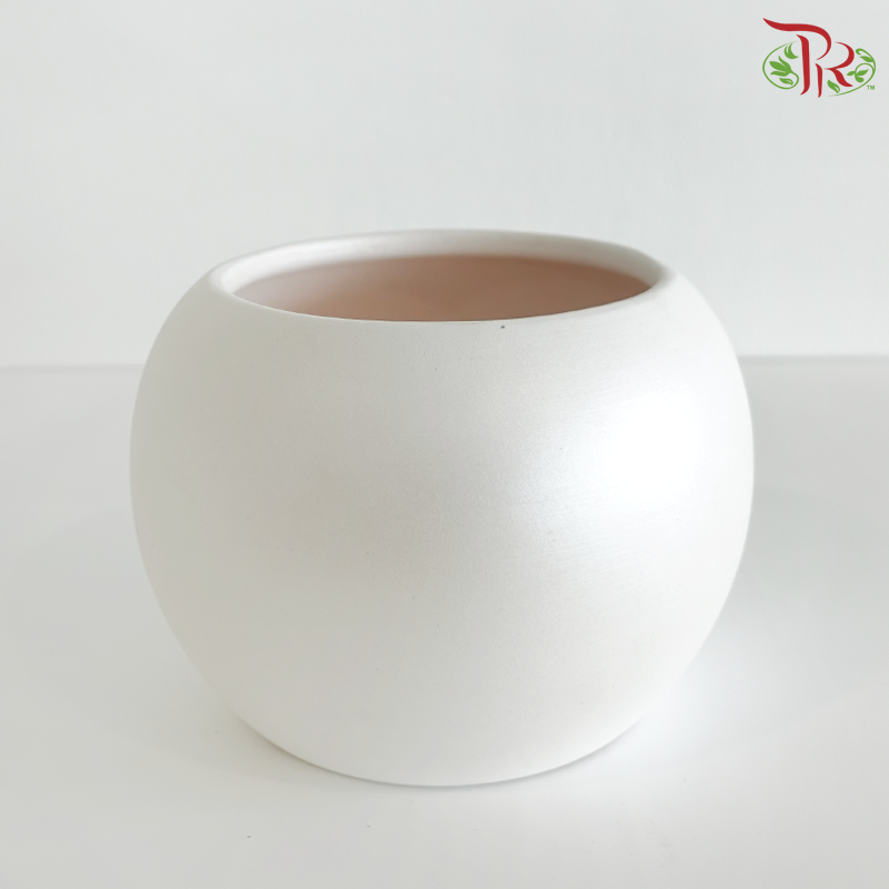YS-5550 Pearl Whte Pot (YS-5550PW)