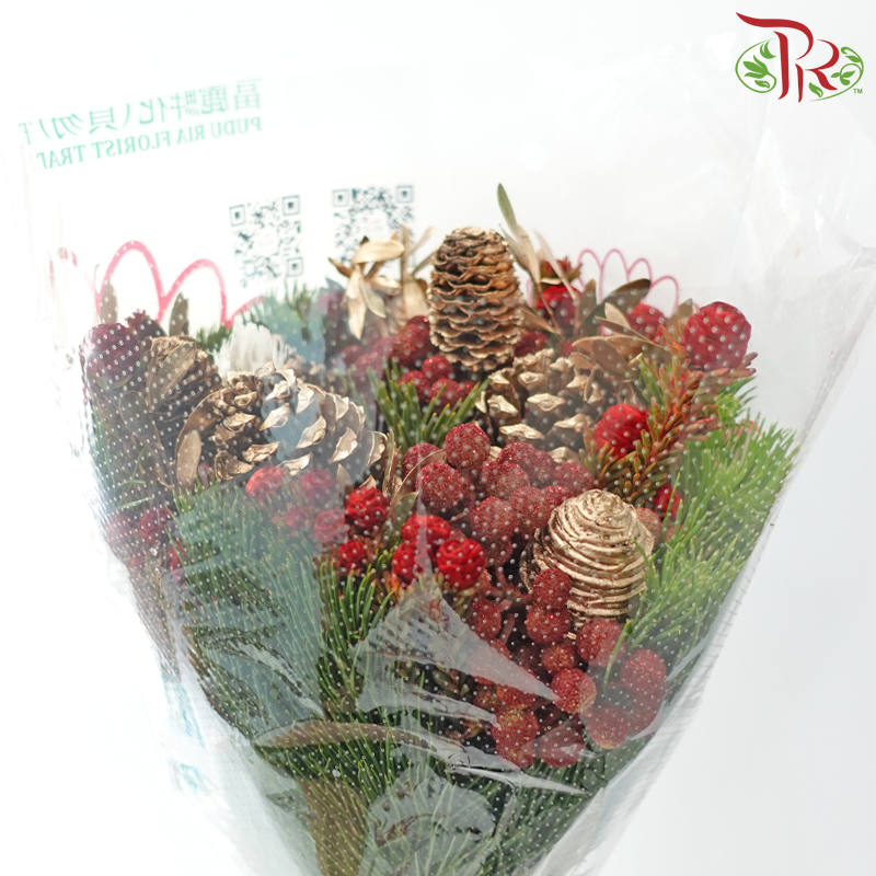 Safari Christmas Bouquet **Random Choose Cone/Fillers