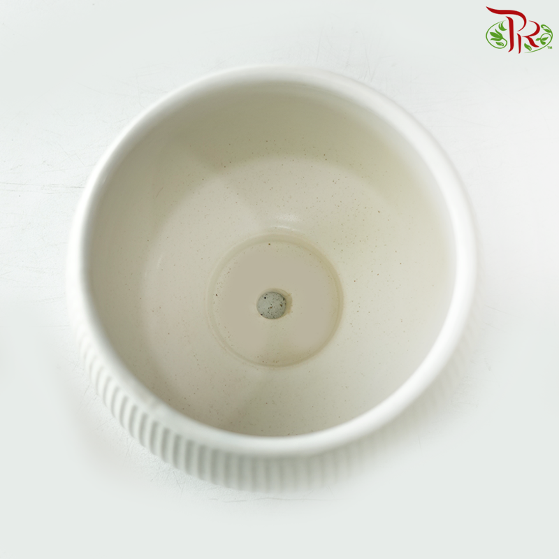 TY-8837 White Pot