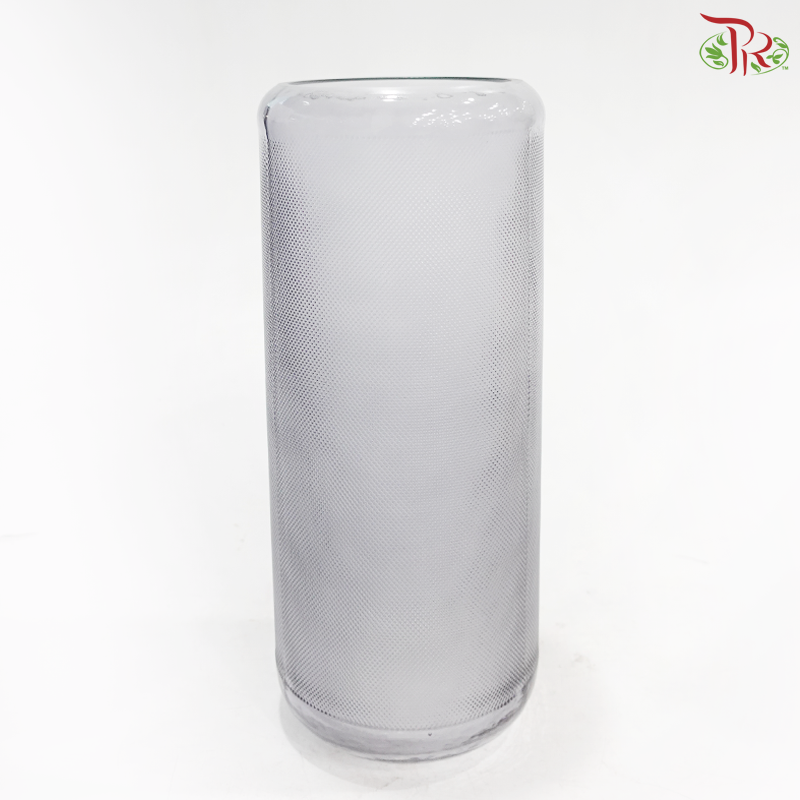 Y227236 - Light Grey Cylinder Vase