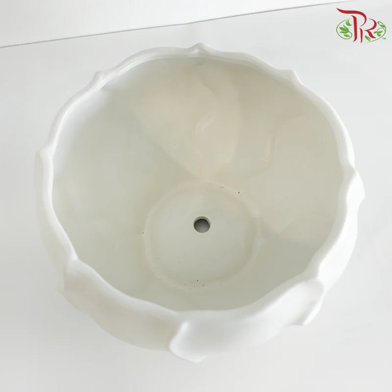 ZF-5016  White Pot
