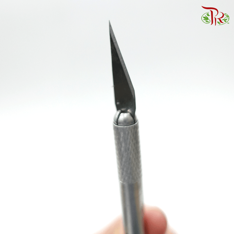 Aluminium Alloy Scalpel (6 Pcs Blades)-Pudu Ria Florist-prflorist.com.my