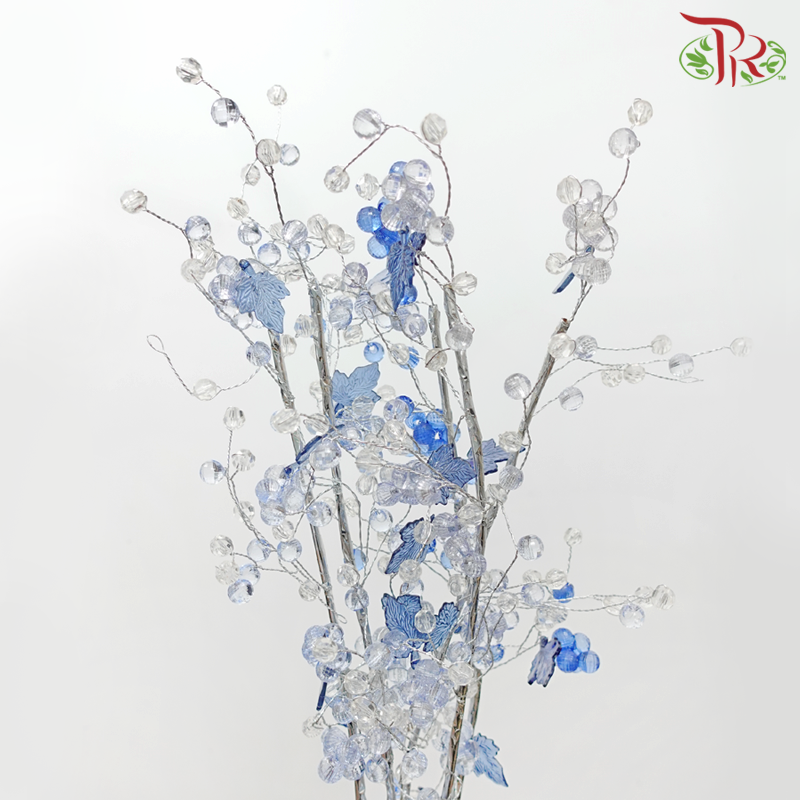 Artificial Accesory - Blue (5 Stems Per Bunch)-Blue-Pudu Ria Florist-prflorist.com.my