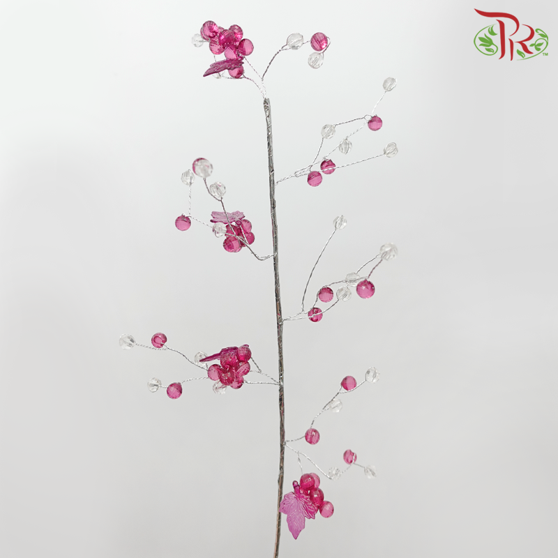 Artificial Accesory - Purple (5 Stems Per Bunch)-Purple-Pudu Ria Florist-prflorist.com.my