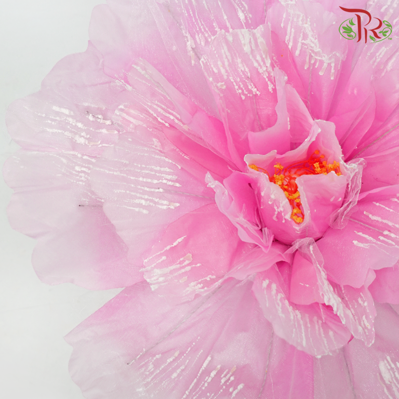 Artificial Peony Flower With Band (50cm) - Light Pink-Light Pink-Pudu Ria Florist-prflorist.com.my
