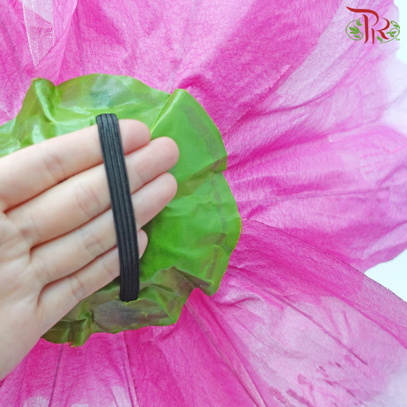 Artificial Peony Flower With Band