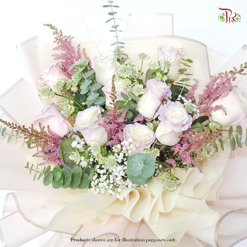 Aurora Roses Bouquet-Pudu Ria Florist-prflorist.com.my