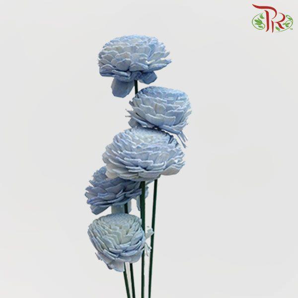 Dry Aeschynomene Small - Blue (5 Stems) - Pudu Ria Florist
