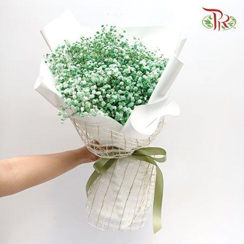 Baby's Breath Bouquet - Green-Pudu Ria Florist-prflorist.com.my