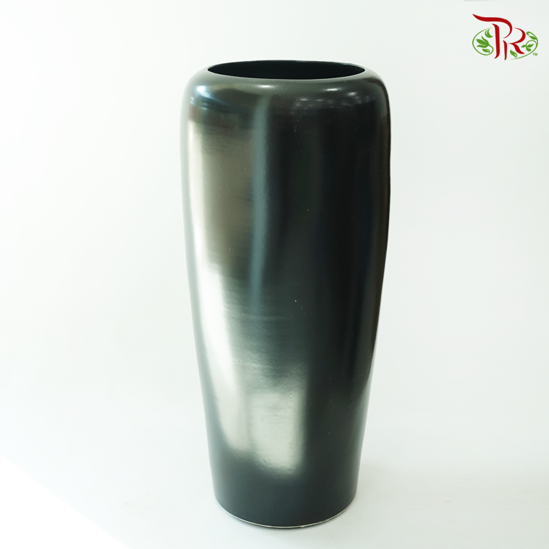 Matte Black Vase
