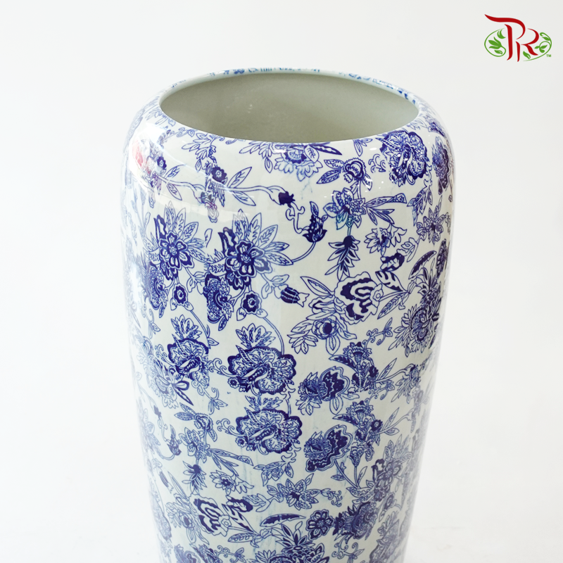 Vintage Vase- Radiant Blossom