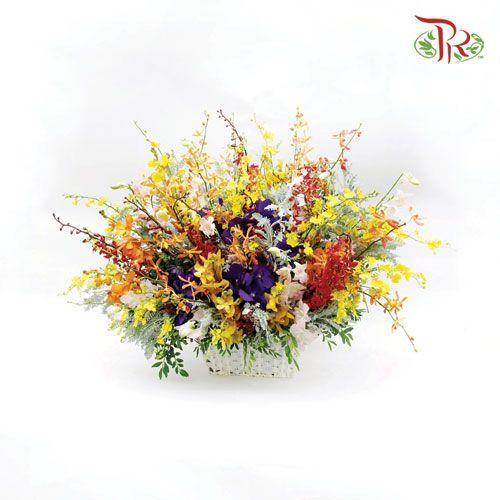 Designer Series 20 - Flower Basket Arrangement-Pudu Ria Florist-prflorist.com.my