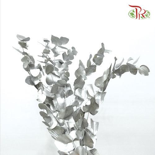 Eucalyptus Dyed Metal Preservatives - Silver-Silver-Italy-prflorist.com.my