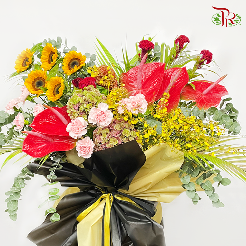 Grand Opening Flower Stand - Anthurium Theme-Pudu Ria Florist-prflorist.com.my