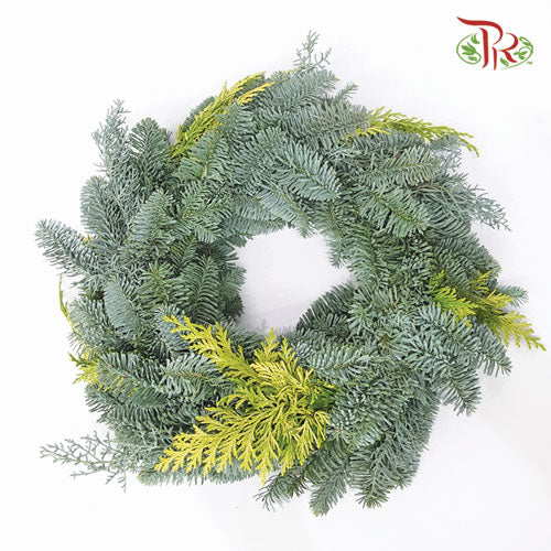 Nobilis Wreath Mix 1/2 Bound - (30CM)-Netherland-prflorist.com.my