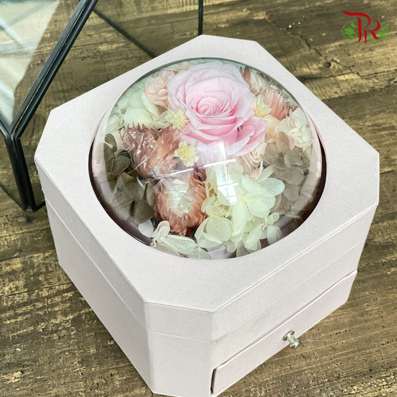 Romance -Preserved Flower Box-Pudu Ria Florist-prflorist.com.my