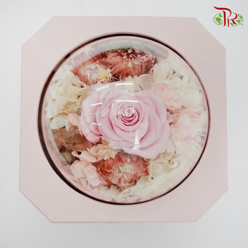 Romance -Preserved Flower Box-Pudu Ria Florist-prflorist.com.my