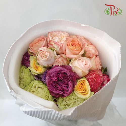 Rose Spray Rainbow - 3-Rainbow-Kenya-prflorist.com.my