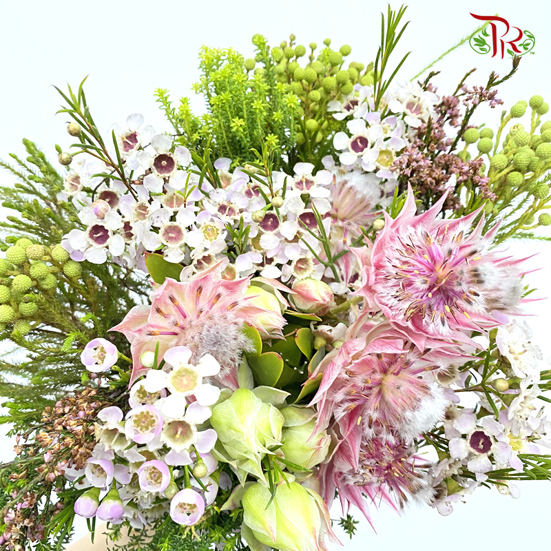 Safari Blushing Bride Bouquet - (Per Bunch)-Pink-Africa-prflorist.com.my