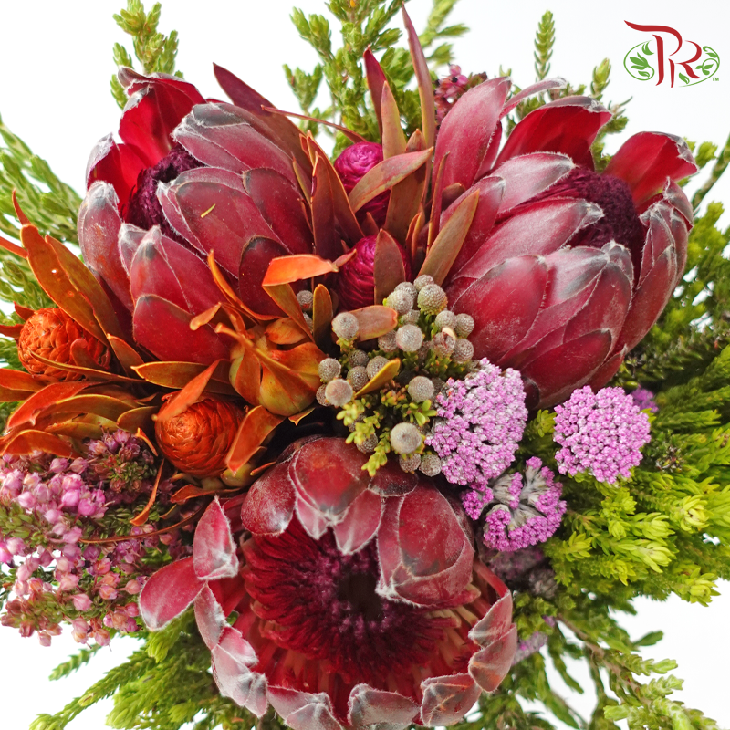 Safari Premium Bouquet - Pin Carousel / Hybrid #27 (Per Bunch) **Random Cone/Fillers-Africa-prflorist.com.my