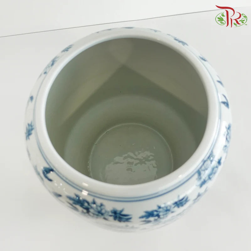 ZZY-F013 - Blue White Pot (ZZY-F013)