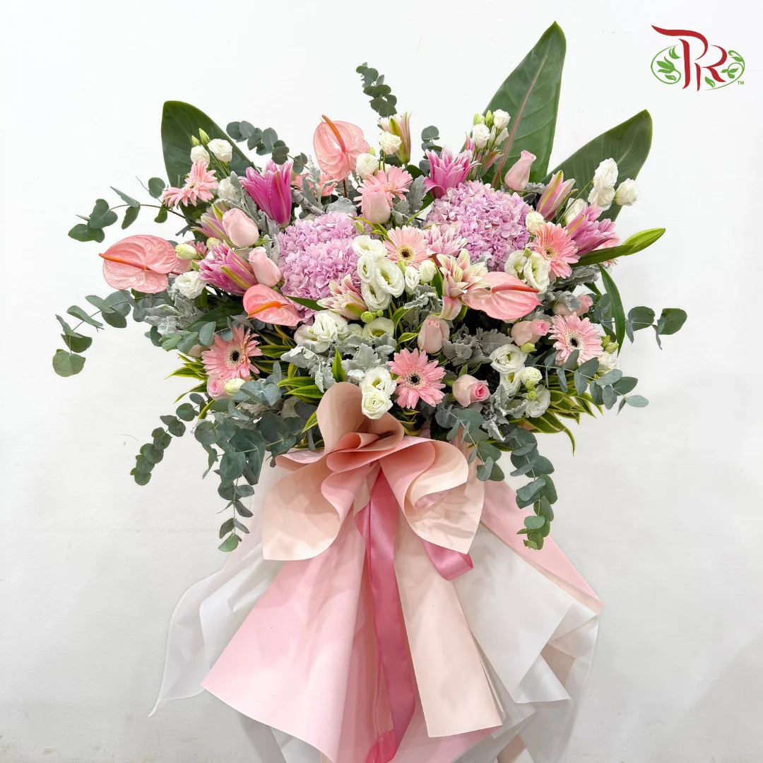 Grand Opening Stand - Blush Elegance
