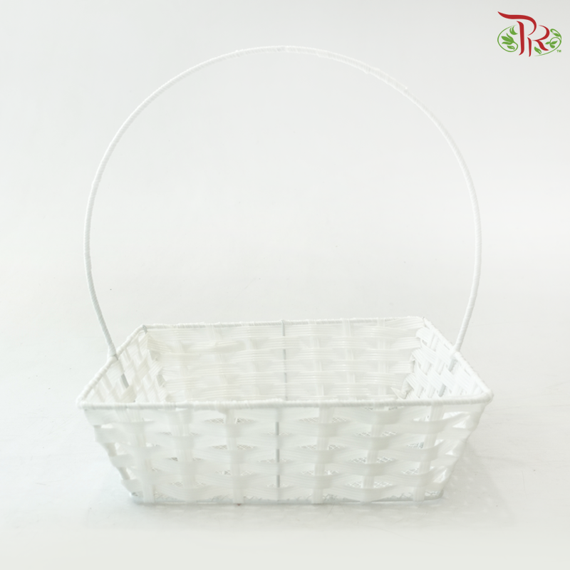 LYA21-10 - Basket White Oval 50 SQ50