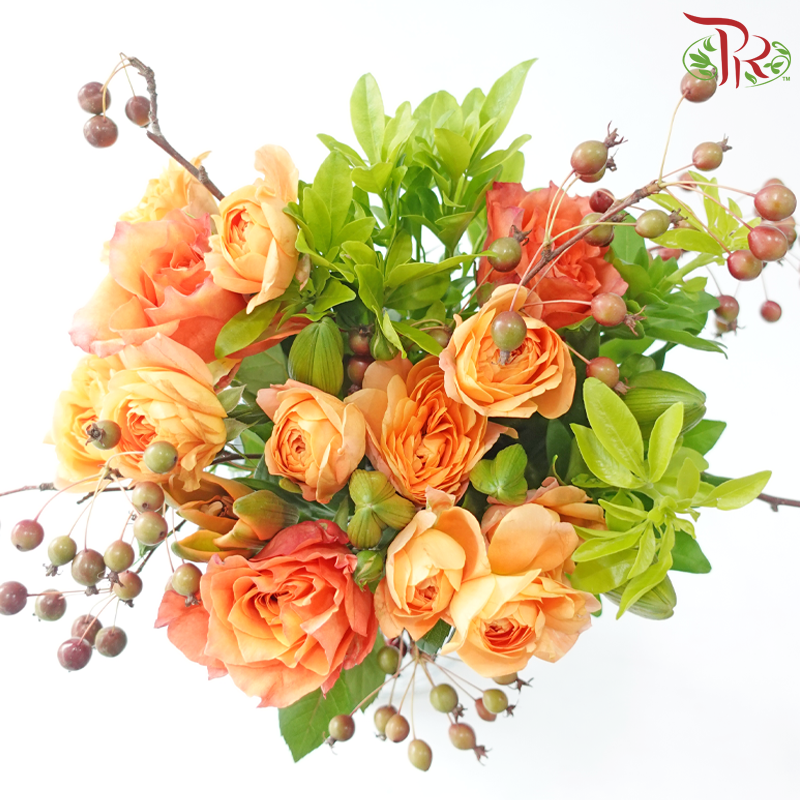 Signature Weekly Flower Bunch - Evening Sunset (Medium Bunch)