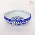 A45 Classic Blue & White Porcelain Lotus Vase