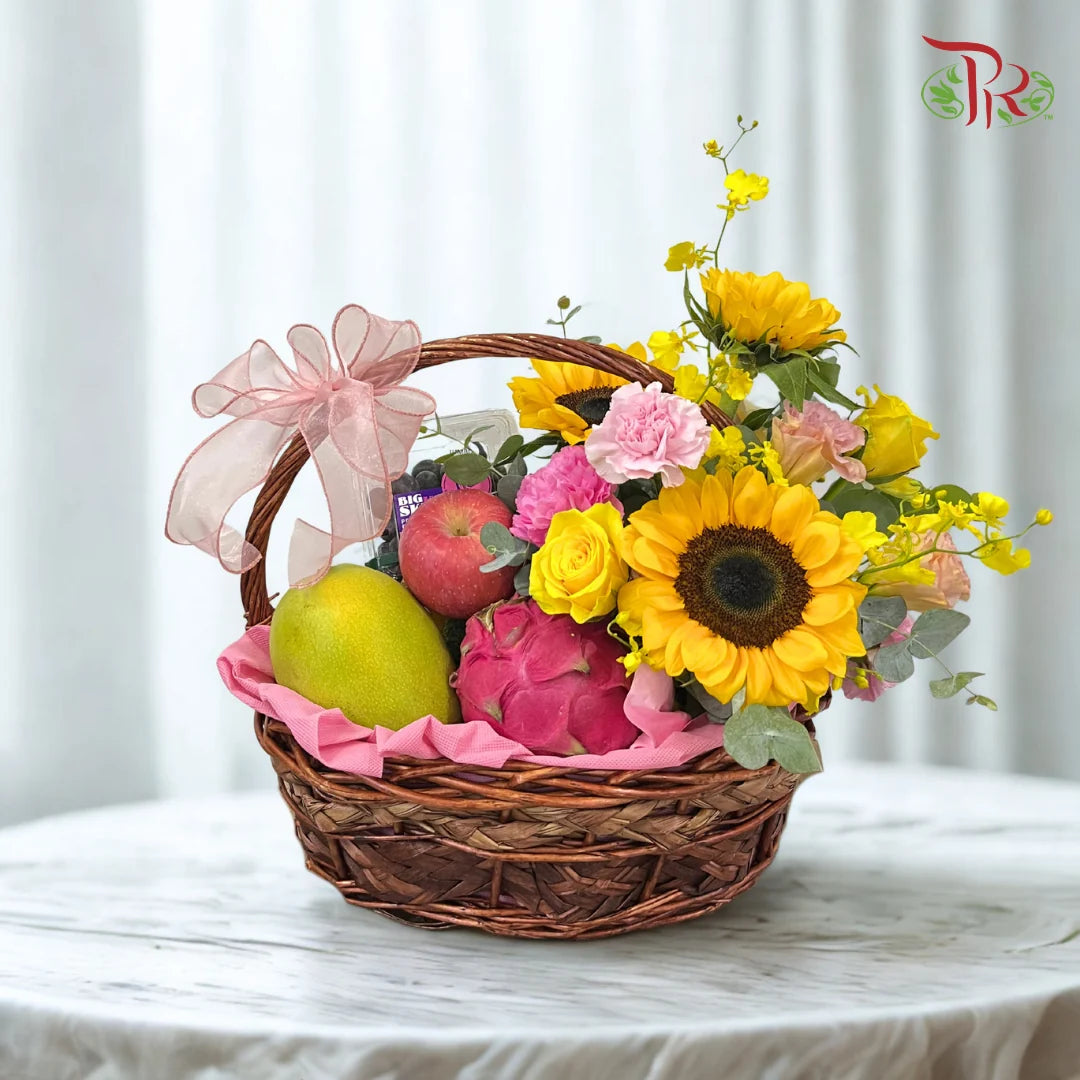 Sending Sunshine - Fruit Basket Arrangement