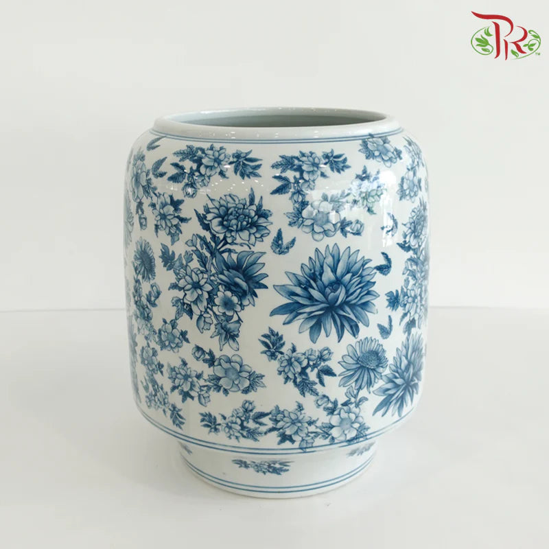 ZZY-F013 - Blue White Pot (ZZY-F013)