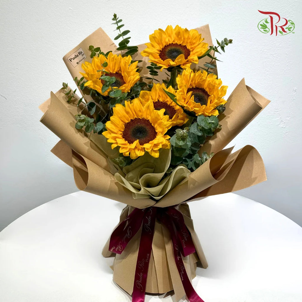 Golden Empress Sunflower Bouquet