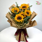 Golden Empress Sunflower Bouquet