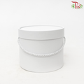 1'SET / Round Box Set - White (FBB036#3)-White-Pudu Ria Florist-prflorist.com.my