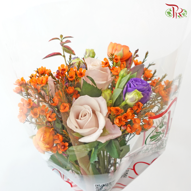 Signature Weekly Flower Bunch - Purple Twilight Glow《紫色暮光之舞》(Medium Size)