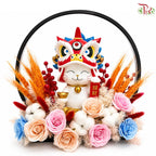 Opening Flower Box- Lion of Fortune 招财祥狮