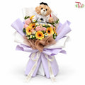 Sunshine Grad Bear Bouquet