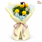 Grad Bear’s Garden Graduation Bouquet