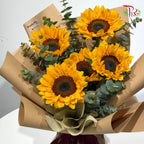 Golden Empress Sunflower Bouquet