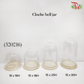 Cloche Bell Jar (320216) - H16 x D16 cm - Pudu Ria Florist