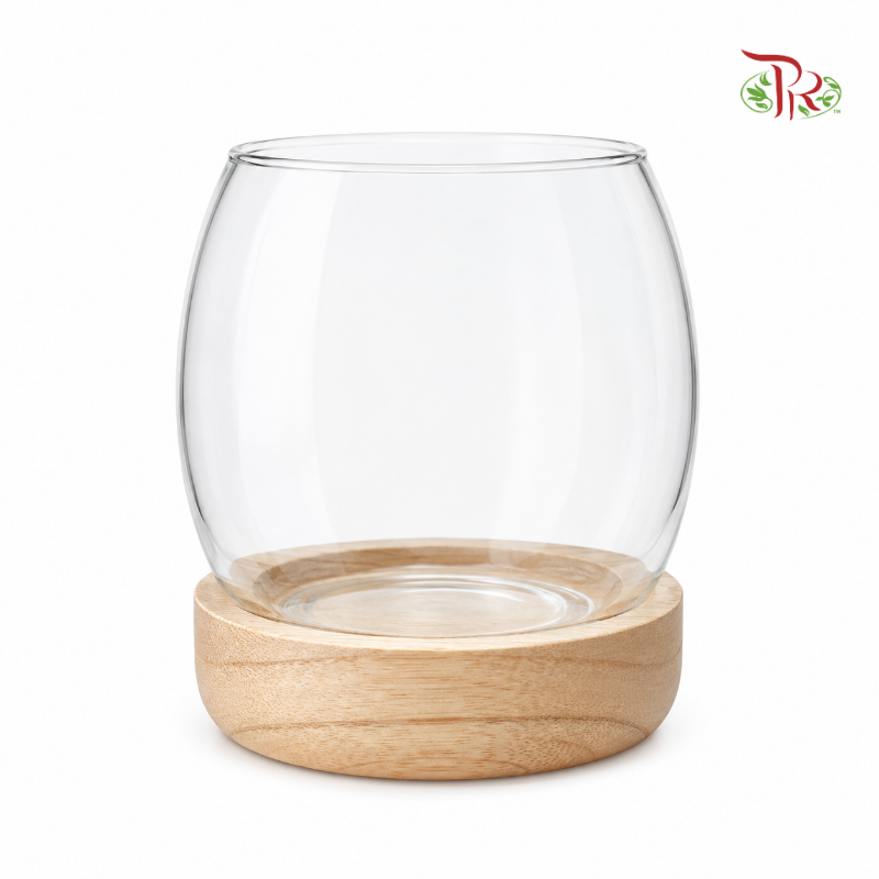 SN1010/48 Vase With Wooden Stand