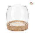HS1515/24 Vase With Wooden Stand