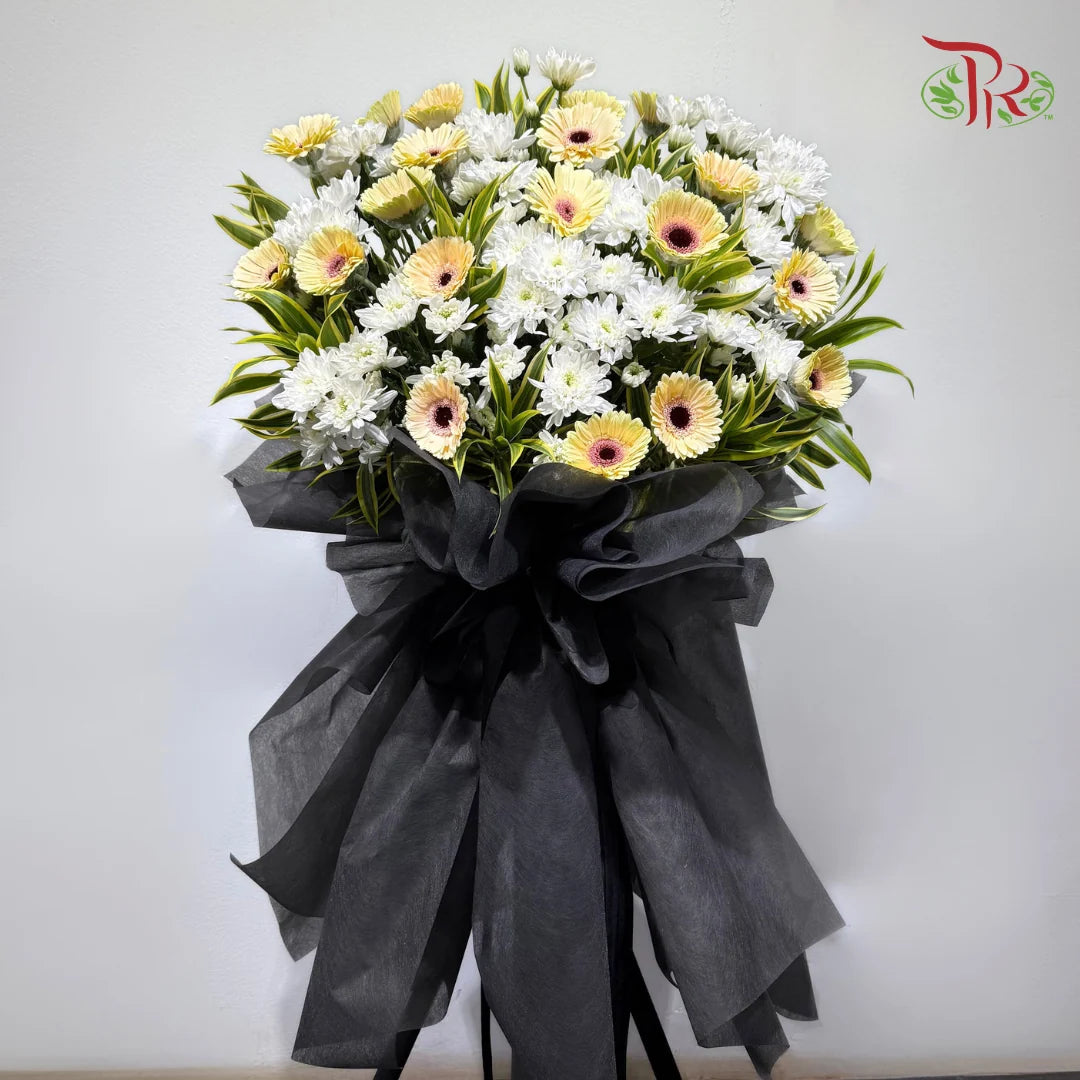 Condolence Wood Stand- Timeless Tribute