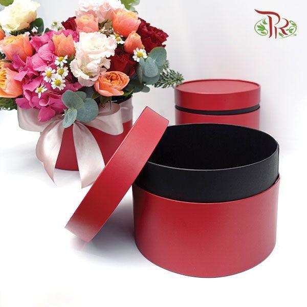 Flower Box -Red - Pudu Ria Florist