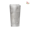 YS-FH1025/24 Square Cylinder Electroplating Vase