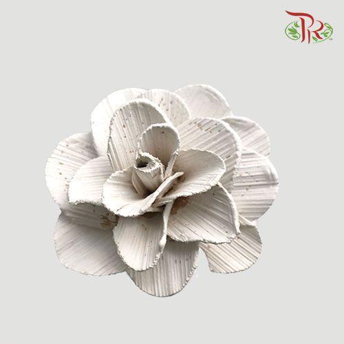 Dry Wood Rose - White - Pudu Ria Florist